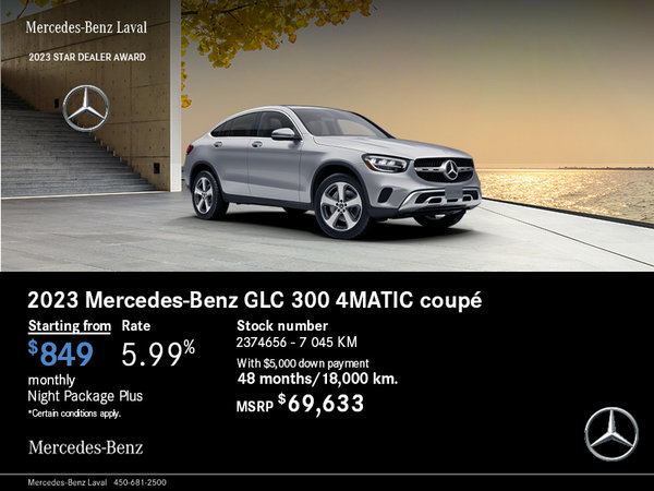 2023 Mercedes-Benz GLC Lease Specials