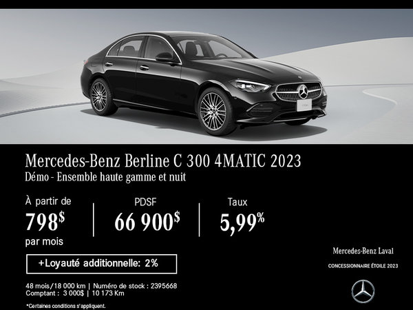 C300 BERLINE 4MATIC 2023