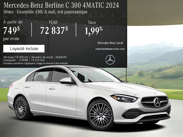 C300 BERLINE 4MATIC 2024