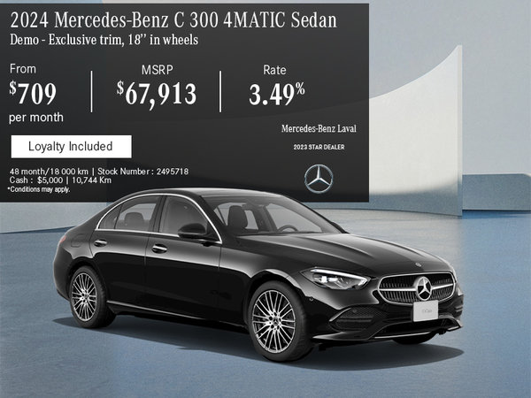 2024 Mercedes-Benz C43 4MATIC