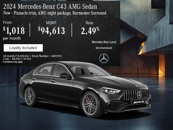 2024 Mercedes-Benz C43 4MATIC