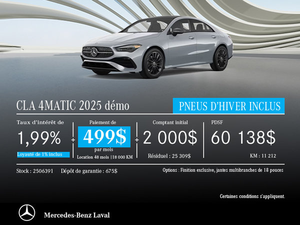 Mercedes-Benz CLA 250 4MATIC