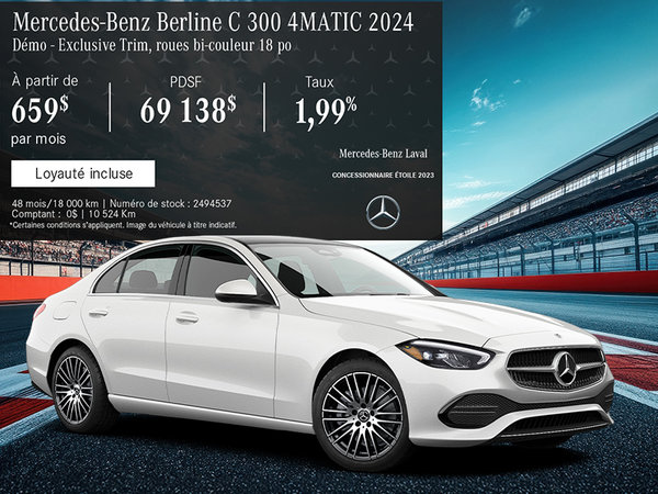 Mercedes-Benz C300 Berline 4MATIC 2024