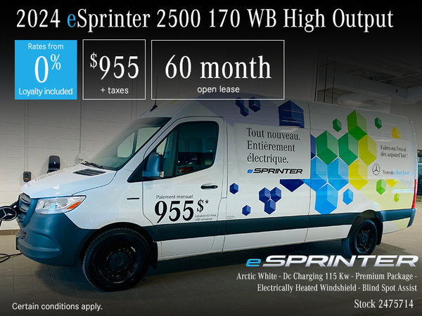 2024 Mercedes-Benz eSprinter
