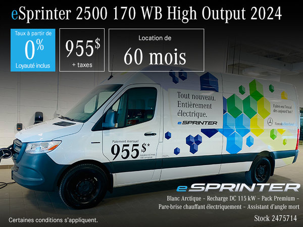 Mercedes-Benz eSprinter 2024