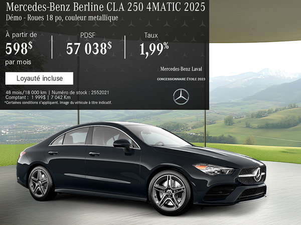 Mercedes-Benz CLA 250 4MATIC 2025