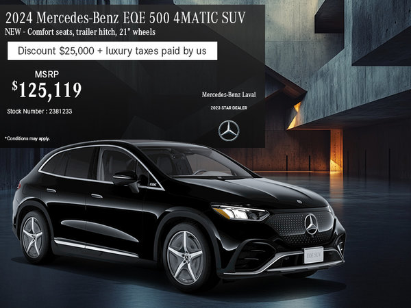 2024 Mercedes-Benz EQE 500 4MATIC SUV