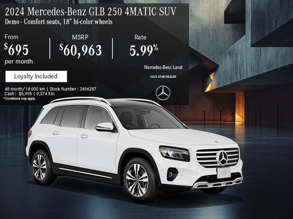 2024 Mercedes-Benz GLB 250 4MATIC SUV