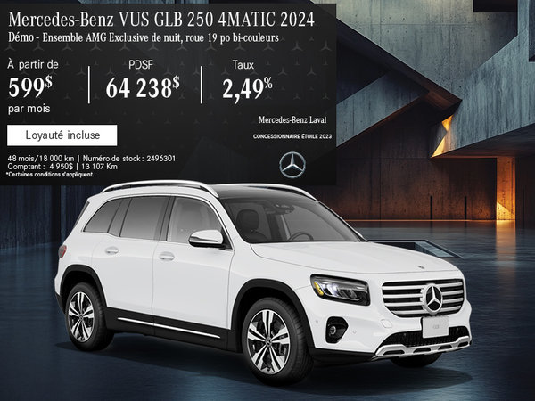 Mercedes-Benz GLB 250 4MATIC SUV 2024