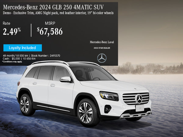 2024 Mercedes-Benz GLB 250 4MATIC SUV