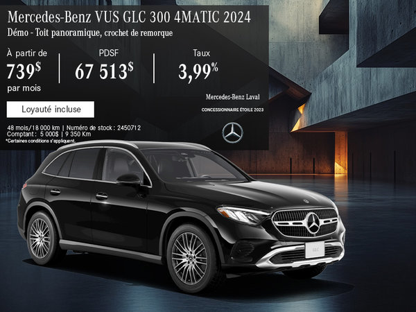 Mercedes-Benz GLC 300 4MATIC SUV 2024