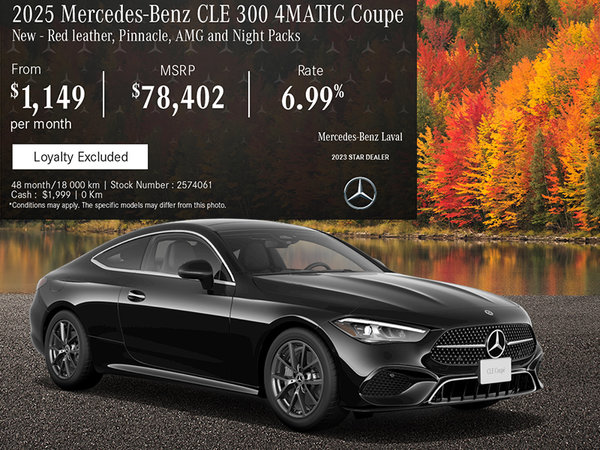 2025 Mercedes-Benz CLE 300 4MATIC Sedan