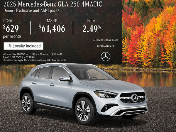 2025 Mercedes-Benz GLA 250 4MATIC