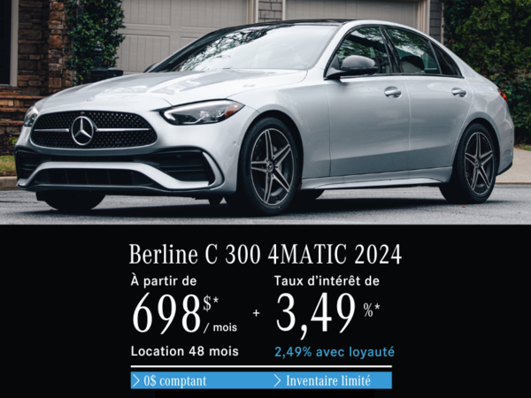 BERLINE C300 2024 EN PROMOTION