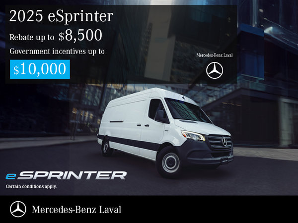 2025 Mercedes-Benz eSprinter