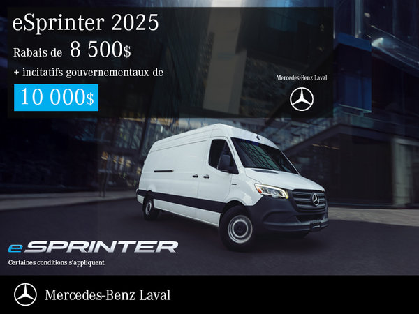 Mercedes-Benz eSprinter 2025