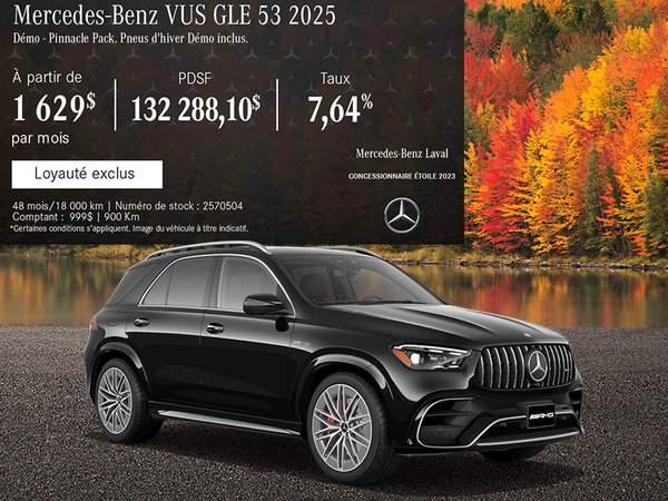 Mercedes-Benz VUS GLE 53 2025