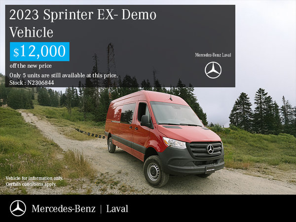 2023 Sprinter EX Demo