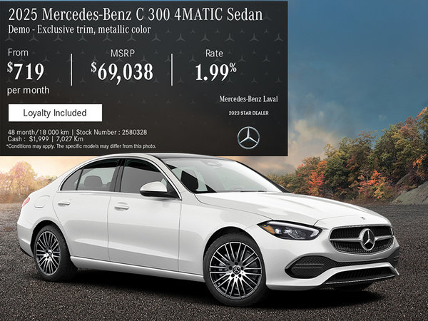C300 4Matic Sedan