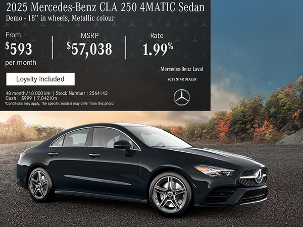 2025 CLA 250 4Matic