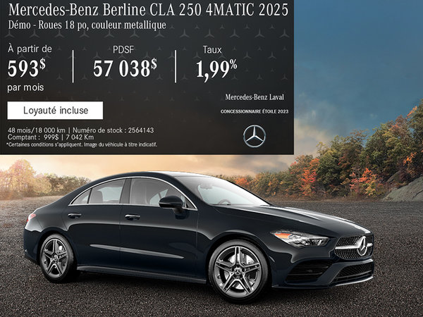 CLA 250 4Matic 2025