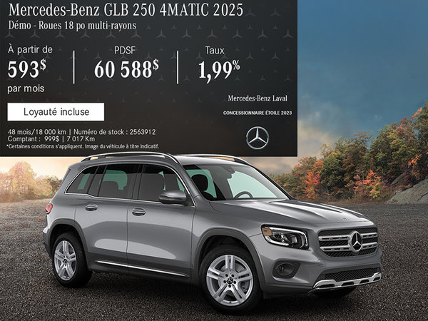 GLB 250 4MATIC 2025