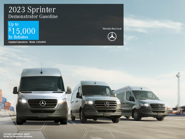 2023 Gas Sprinter Demo Gasoline