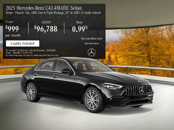 2025 C43 4MATIC Sedan