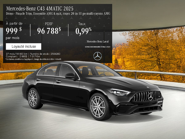 C43 4MATIC 2025