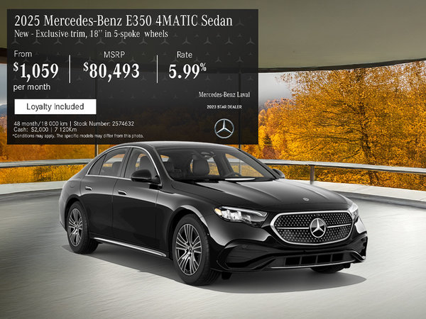 2025 E350 4MATIC Sedan