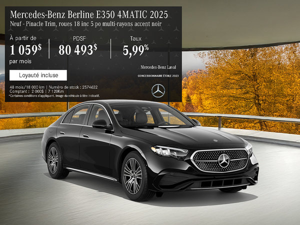 E350 4MATIC 2025
