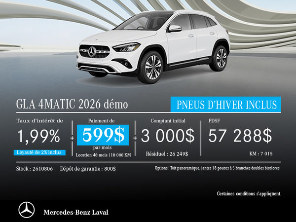 Mercedes-Benz GLA 250 4MATIC