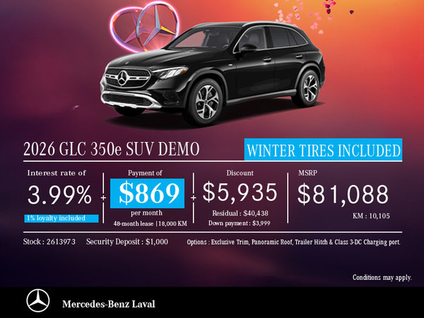 2026 Mercedes-Benz GLC 350e