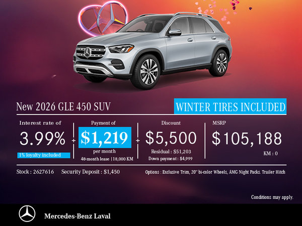 2026 Mercedes-Benz GLE 450