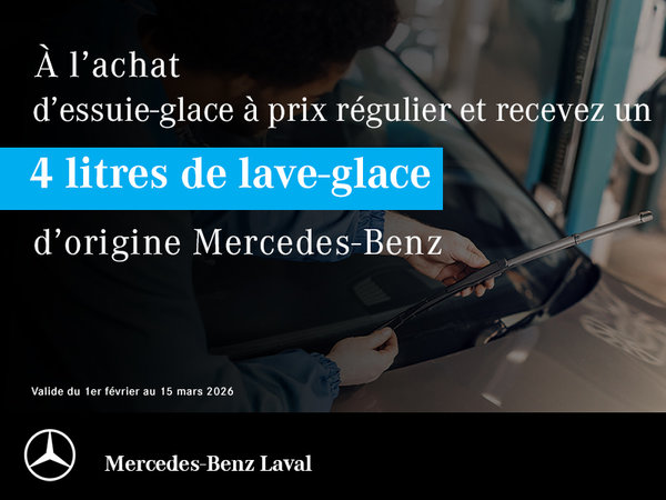 Promotion spéciale – Lave-Glace Gratuit