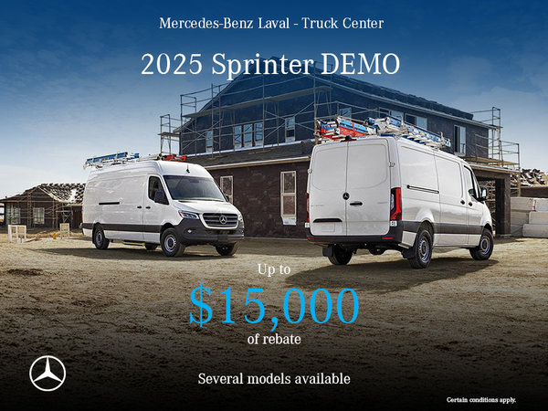 Exclusive Clearance: 2025 Sprinter DEMO Models!