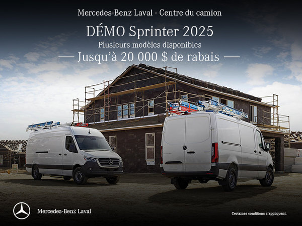 Démo Sprinter 2025