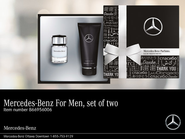 Mercedes-Benz for Men, set of two