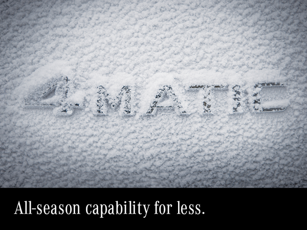 All-season capability for less.