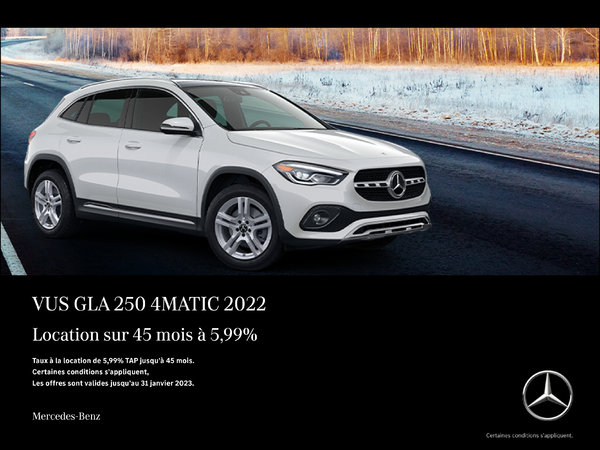 Mercedes-Benz GLA 250 4MATIC 2021 : essai routier
