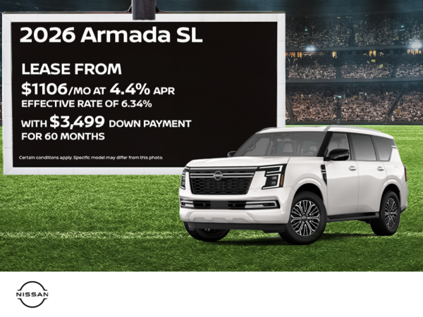 Get the 2026 Nissan Armada Today!