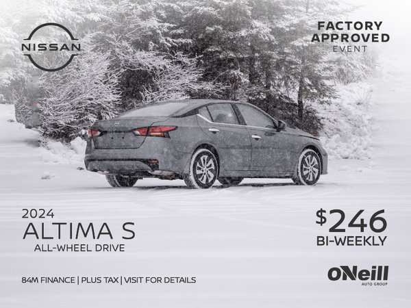 Get the 2024 Nissan Altima today!