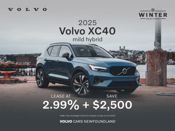 The 2025 Volvo XC40 mild hybrid