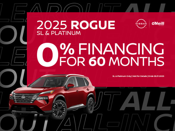 2025 Rogue SL & Platinum