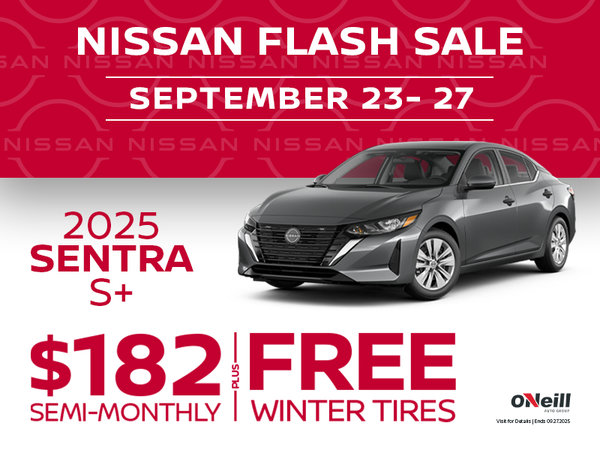 2025 Nissan Sentra S Plus