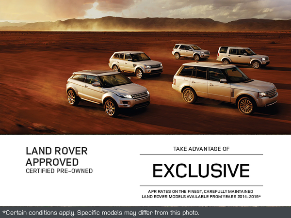 Land Rover Approved Certified Pre-Owned