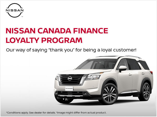 Nissan Canada Finance Loyalty Program