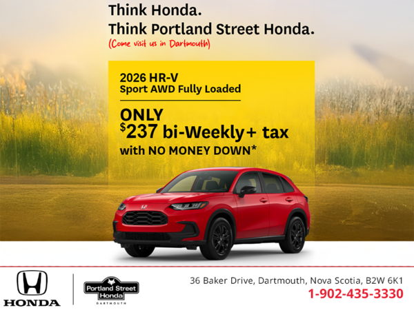 Drive Into Fall with the New 2026 HR-V Sport AWD