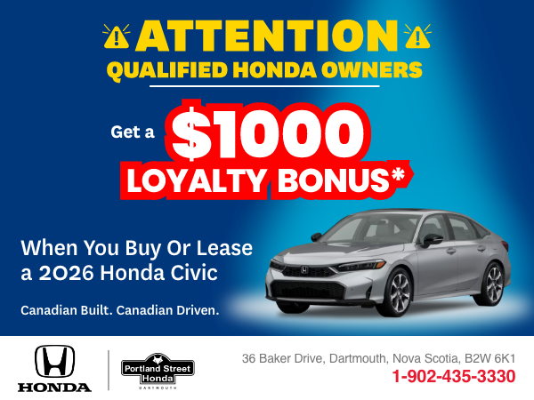 2026 Honda Civic Loyalty Bonus