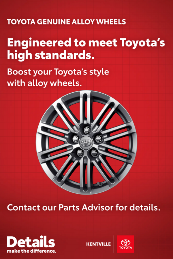 Toyota Genuine Alloy Wheels